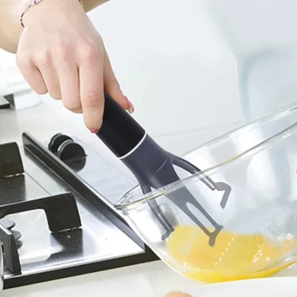 Triangle Pan Stirrer Automatic Egg Beater Multifunction Sauces Soup Cream Blender Dishwasher Safe Battery Operated Kitchen Tools